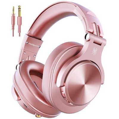 Wireless Over-Ear Headphones, 72H Playtime, Hi-Res Audio, Wired Jack for DJ & St