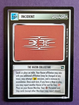 Star Trek CCG (Voyager) - The Kazon Collective (common)