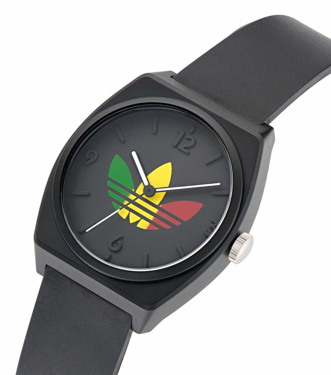 Adidas Unisex Project Two GRFX AOST24071 Black Watch 38mm Quartz