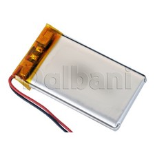 3.7 1500mAh Li-Po Battery For GPS RC DIY Mobile Tablet Headphones 50x30x10mm