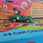 Hot Wheels Ford J Car Green Silver 1:64 Diecast Car Vintage 1968