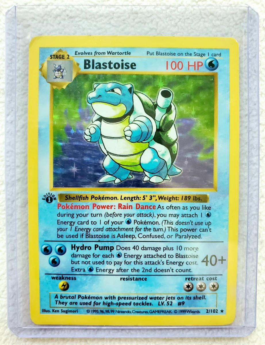 Shadowless Blastoise Individual Cards for sale - eBay