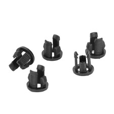 200x Plastic LED Holder Light Mounting Holders Bulb Diode Base Clip Panel So NEW