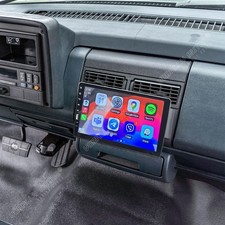 Single 1din Car Stereo Radio Carplay Android Auto For Chevy Gmc Trucks 1988-1994