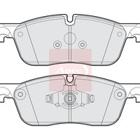 Apec BremsbeläGe Vorne FüR Land Rover Discovery 2014 (R90) PAD2295