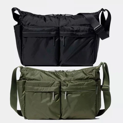 UNIQLO Unisex CrossBody BagTote Shoulder Fashion Handbag Multiple Pockets Nylon