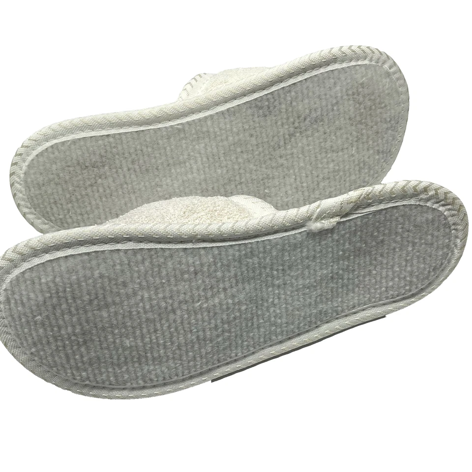 Zapatillas de masaje texturizadas vintage 1997 de tela de rizo hechas en Italia talla L Foto 4 de 4