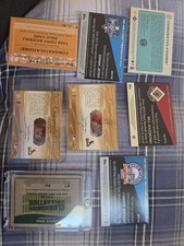 8 Card Baseball Relic Card Lot-AWESOME MUST HAVE!!
