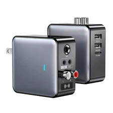 Transmitter Receiver 2 In 1 Bluetooth  Wireless Stereo Adapter For TV Car Audio