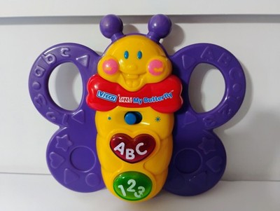 Vintage VTech Little Smart My Butterfly Musical Toy WORKS 