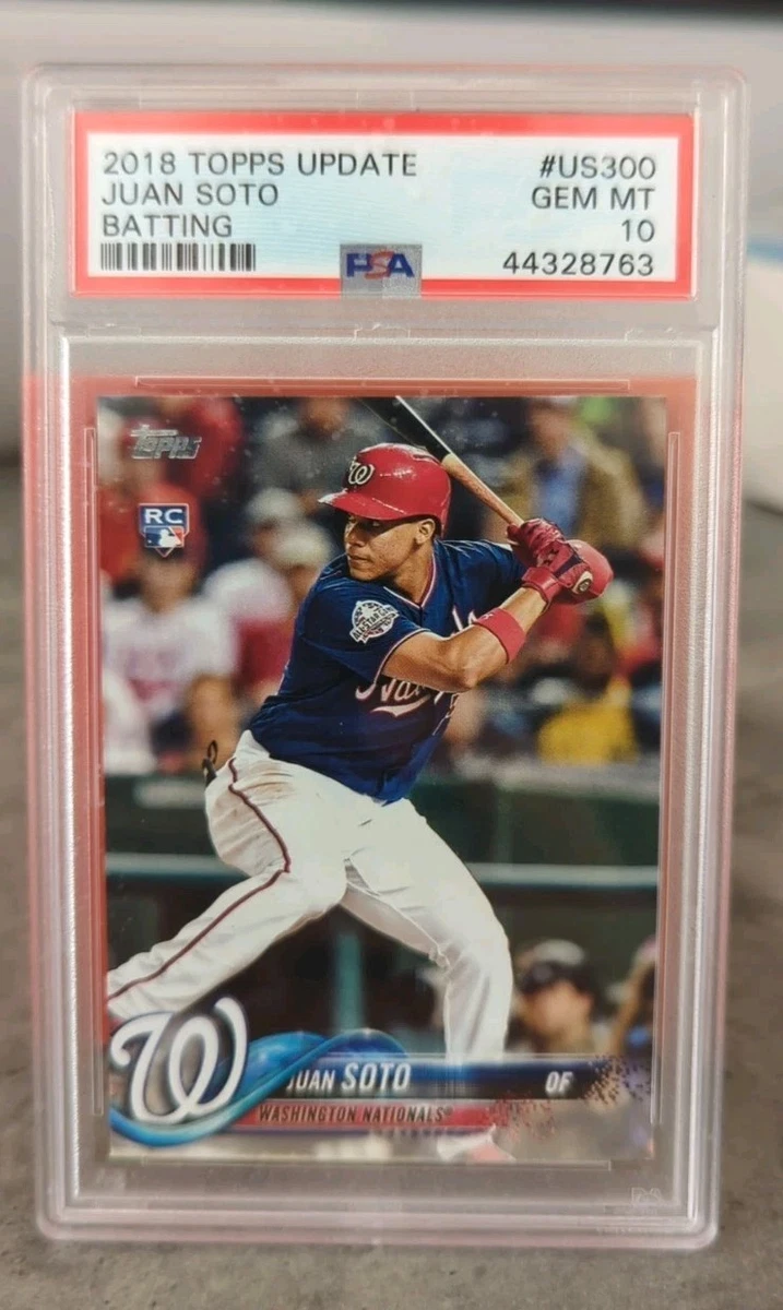 Juan Soto 10 Graded Baseball Sports Trading Cards & Accessories