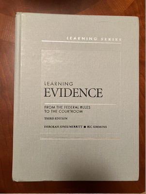Learning Evidence - Merritt & Simmons - 3rd Edition - Excellent Condition