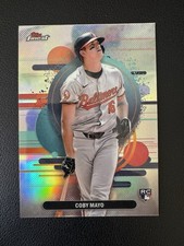 2025 Topps Finest - Uncommon Coby Mayo #188 Refractor (RC)