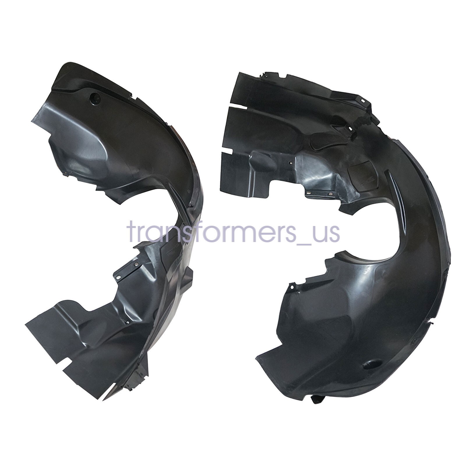 Pair Front Inner Fender Liner Set Fit 2012 2018 Ford Focus Fo1249160 
