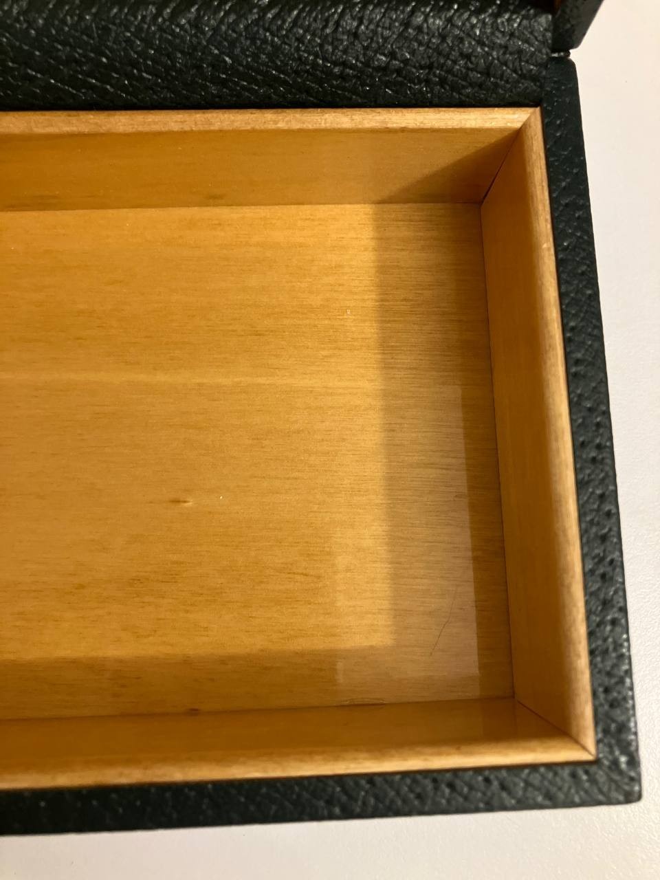 Rolex Vintage green wood watch box