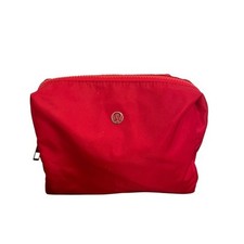 Lululemon Athletica All Your Small Things Pouch Travel Bag Water Repellent Red