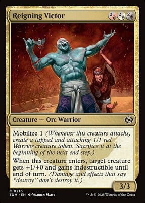 x4 Reigning Victor C MTG Tarkir: Dragonstorm M/NM, English