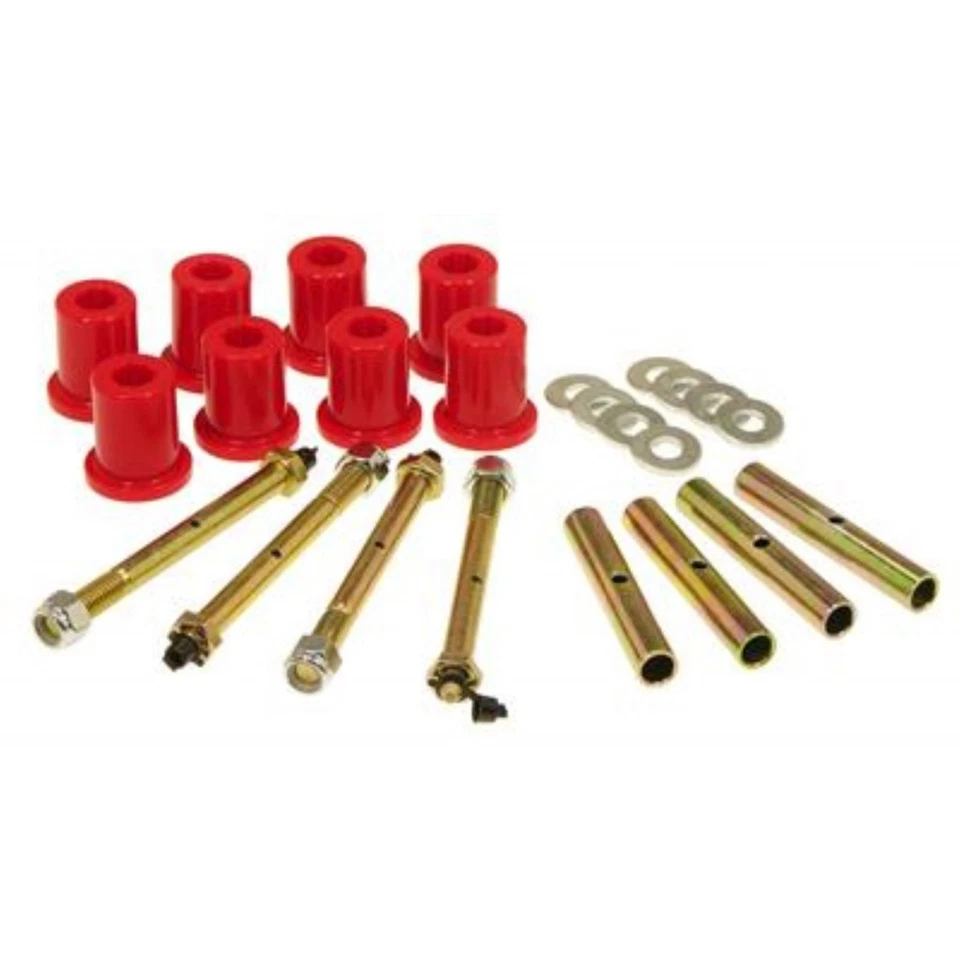 Bujes de grillete de protano para Jeep CJ5 1976-1986 trasero - rojo Foto 2 de 3