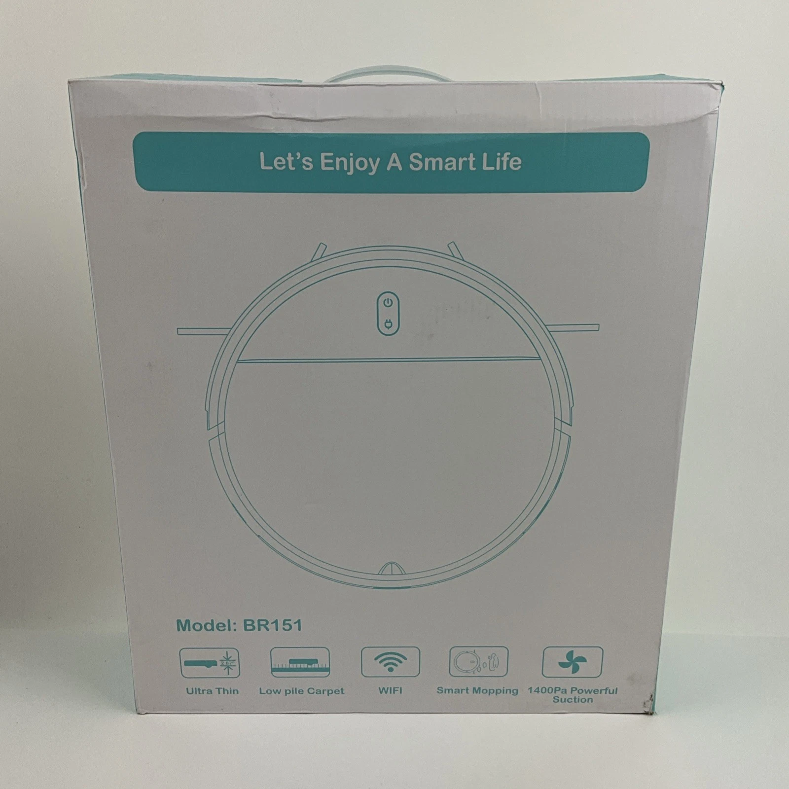 LETS ENJOY A SMART LIFE ROBOTIC VACUUM CLEANER - BR151
Opens in a new window or tab