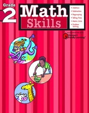 Math Skills: Grade 2 Flash Kids Harcourt Family Learning 