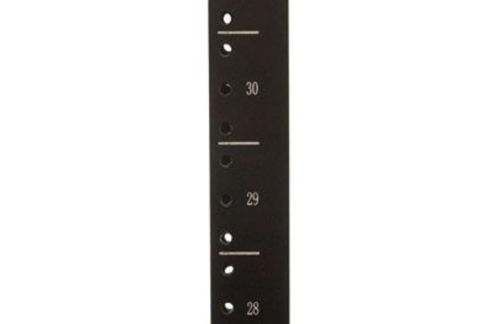 71-100-001 - ECore DuroRacks 2 Post Aluminum Open Frame Rack - 45RU, Black, New - Image 2 of 4