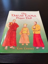 Dalai Lama Paper Doll Unused Long-term Storage
