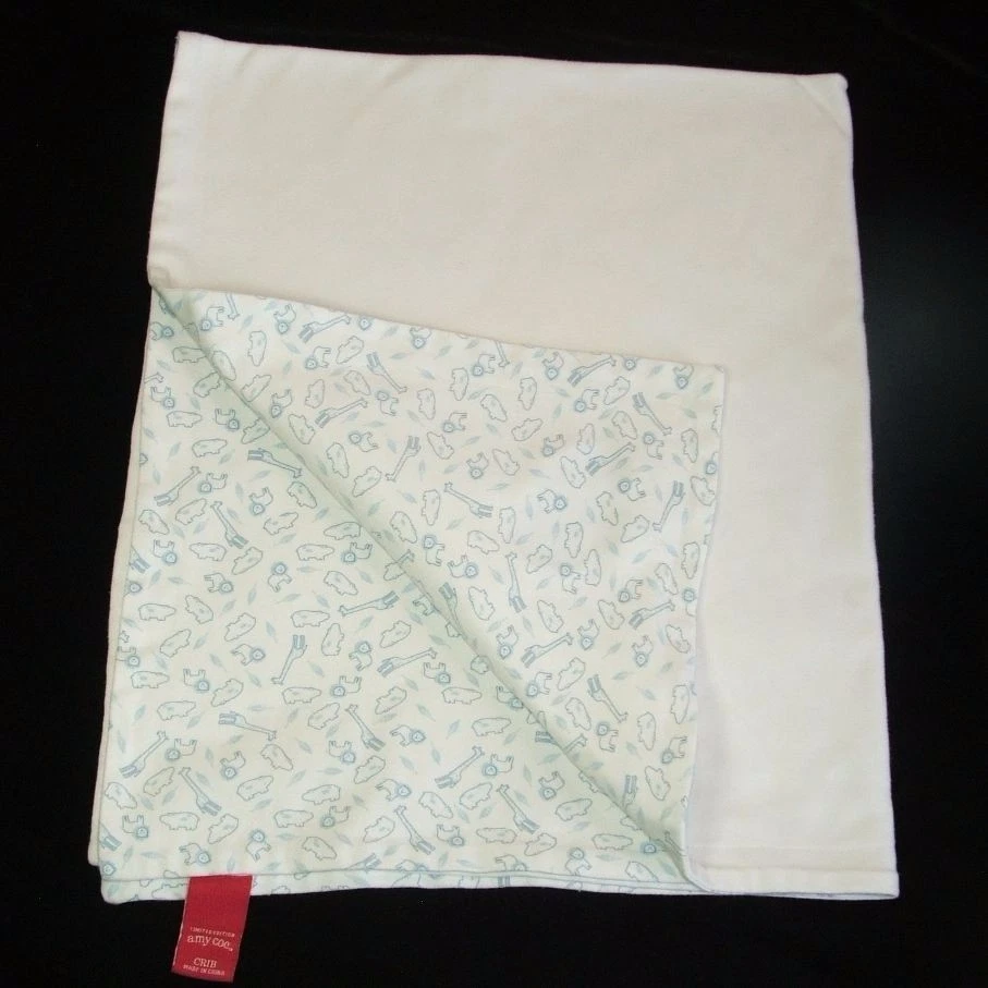 Amy Coe Blanco Azul León Bebé Manta Safari Selva Animal Edición Limitada Foto 2 de 3