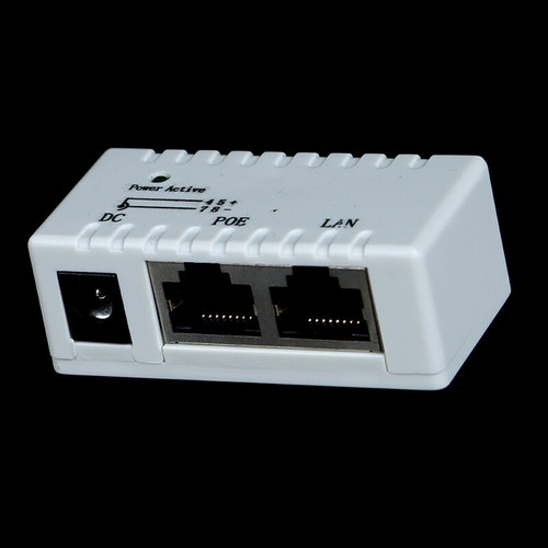 12V - 48V Passive POE injector for IP Camera VoIP Phone Netwrok AP deviceBDH _aa - Afbeelding 6 van 12