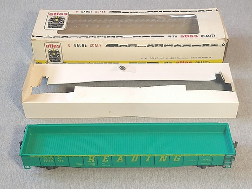 Atlas O 36501 gondola lettura 50' 2 binari 6214 - riparazione ~ TS - Foto 1 di 9