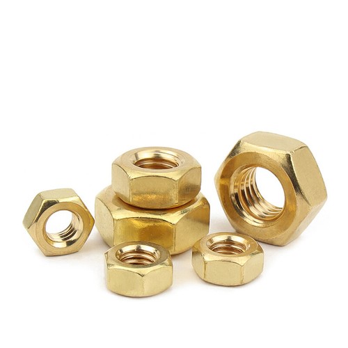 DIN934 Sechskantmuttern Messing Mutter M0.8 M1 M1.2 M1.4 M1.6 M2 M2.5 M3 M4 M5 - Bild 5 von 7