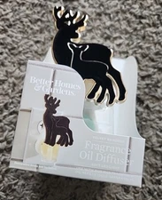 BETTER HOMES AND GARDENS FRAGRANCE OIL DIFFUSER, Reindeers NEW In Box