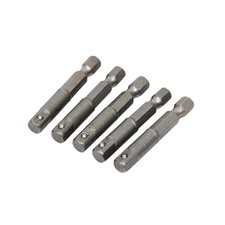 5pcs  Socket Adapter Converter 1/4 Hex Shank ...