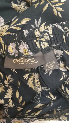 Womens Lane Bryant Designs size 18/20 Plus maxi Lightweight skirt - Picture 3 of 3
