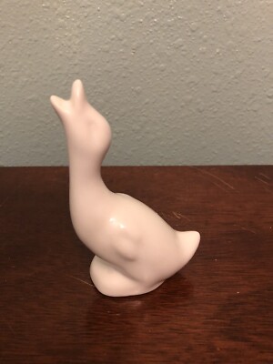 Vintage - Small Porcelain Duck - Marked  303 Gal(?)  on Bottom - 4  Tall