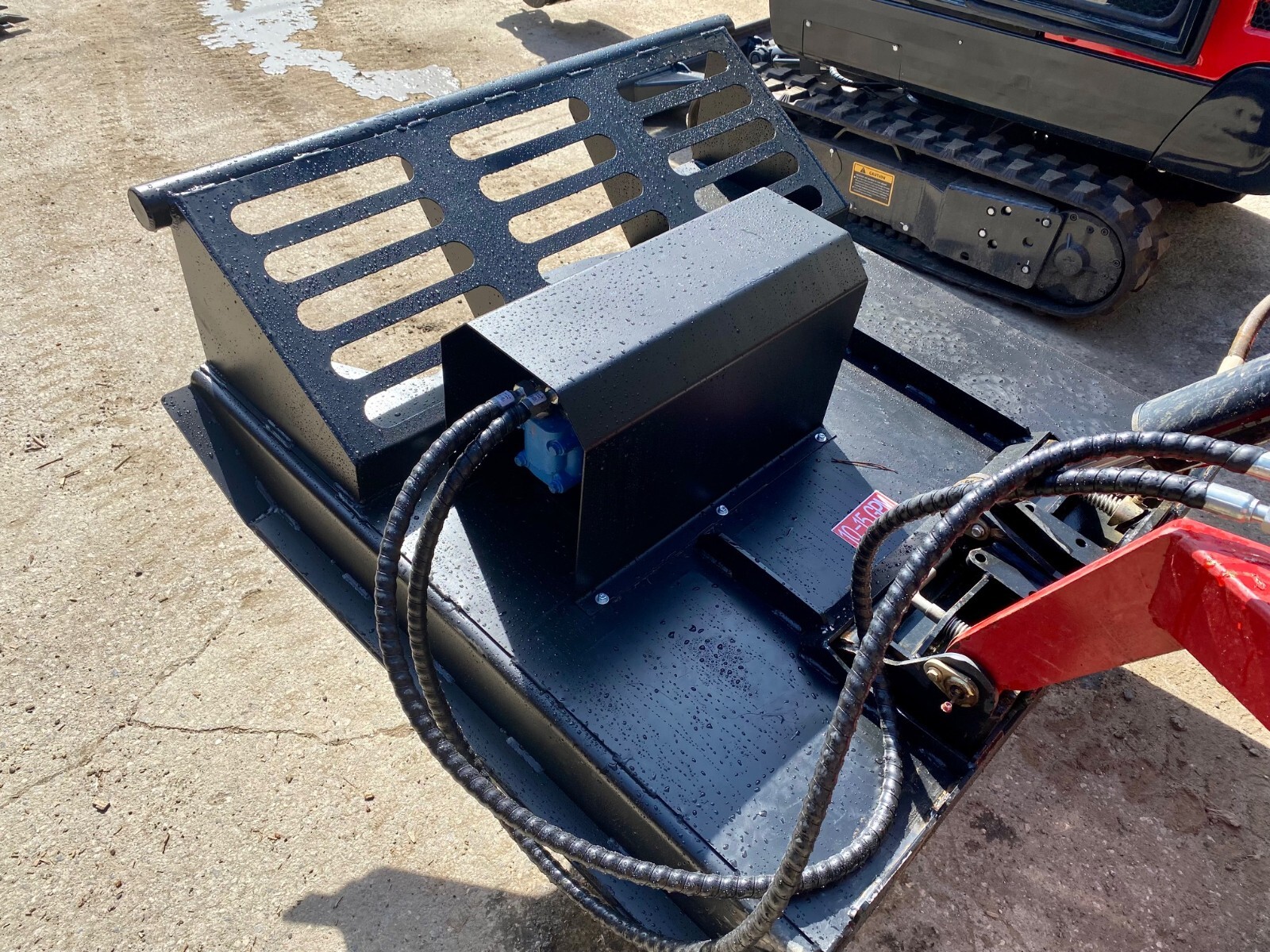 42" Dingo Brush Mower Iron Rhino Mini Skid Steer Univ. Attachment 10