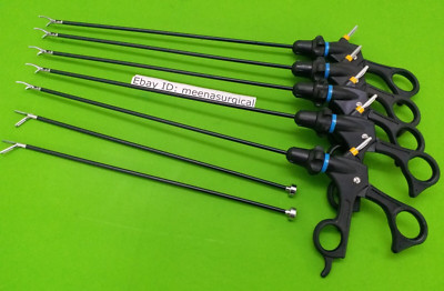 7 PC Laparoscopic Basic Surgical Instrument 5mmx330mm Endoscopy Instruments