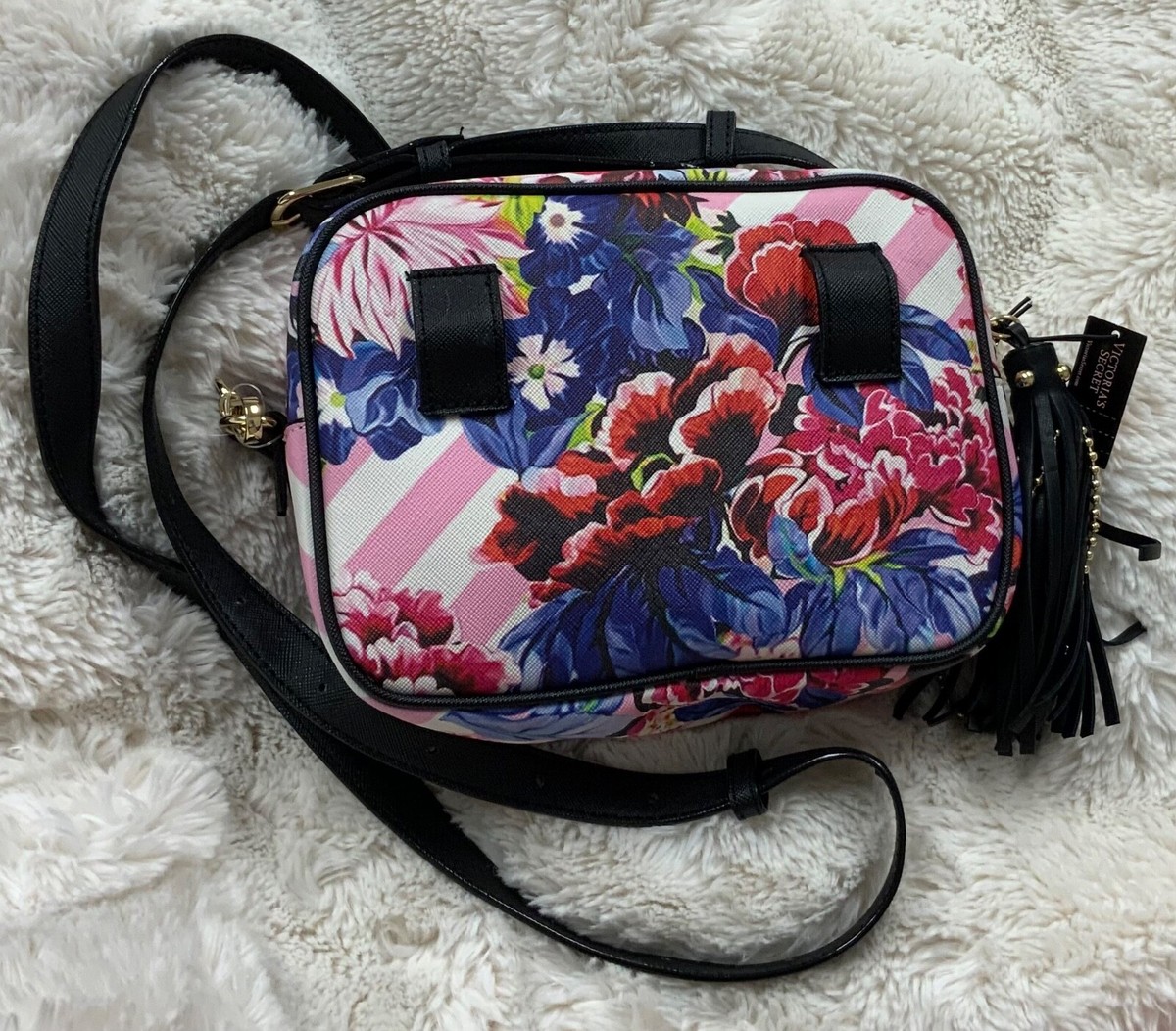 VS X Mary Katrantzou Floral Convertible City Crossbody Bag NWOT VICTORIA`S SECRET X MARY KATRANTZOU Convertible City  main image 3