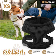 Adjustable Dog Pet Harness Breathable Padded Mesh Escape Proof Reflective Jacket
