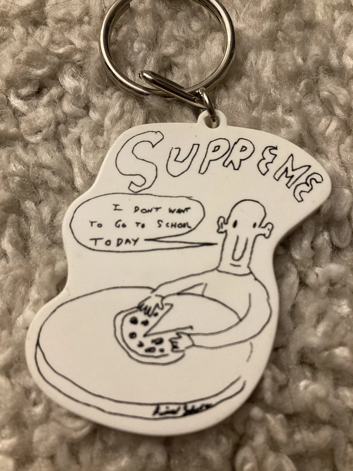 Porte clés Supreme x Daniel Johnston 
