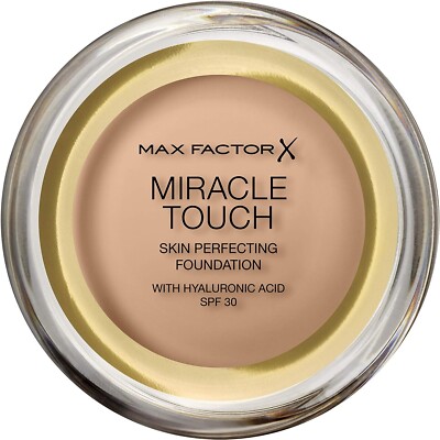 MAX FACTOR Miracle Touch Skin Perfecting LSF 30 Foundation - 048 Golden Beige