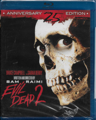 Evil Dead 2 1987 Blu-Ray 25th Anniversary Edition Movie New Sealed