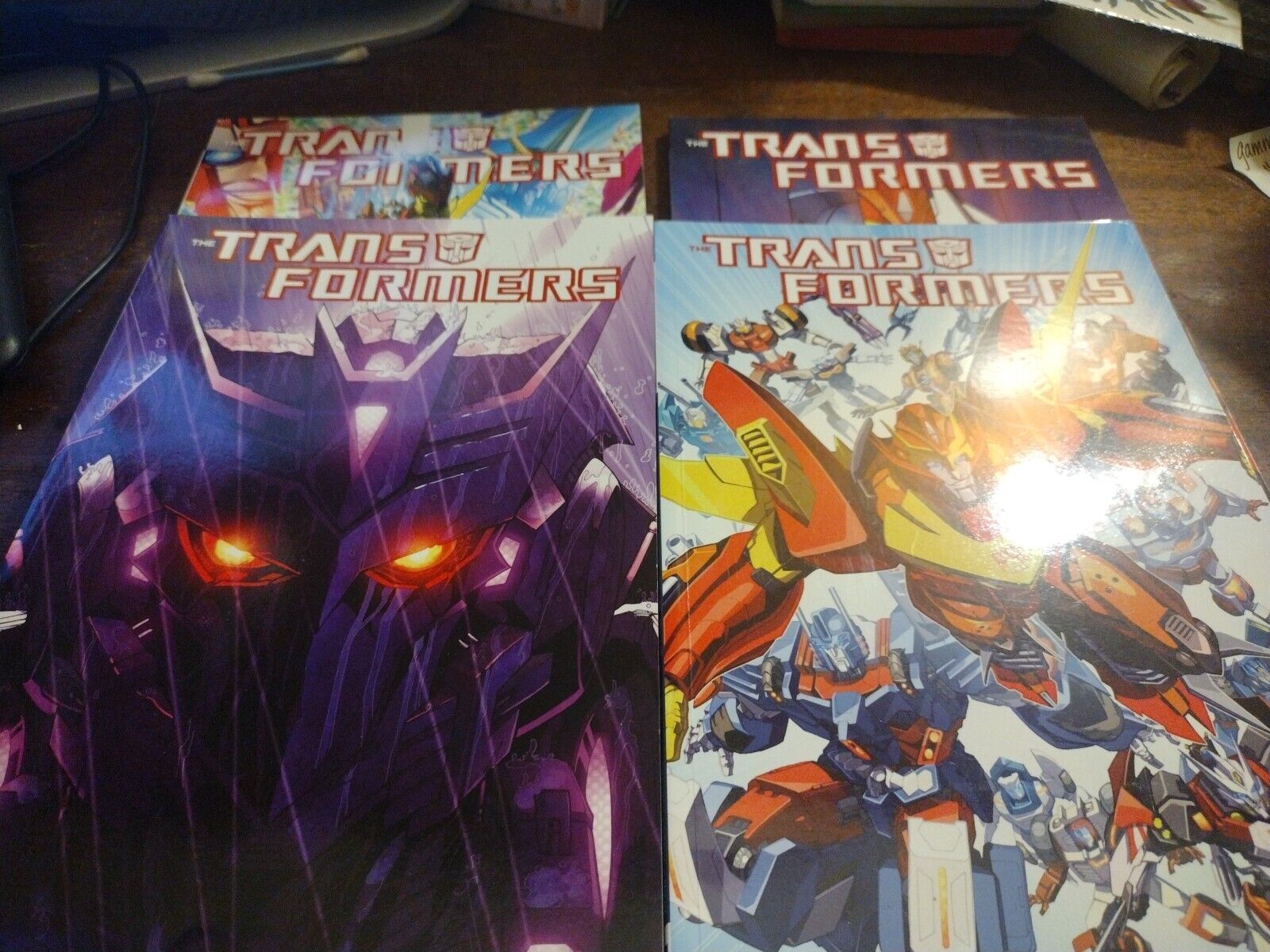 TRANSFORMERS: MORE THAN MEETS THE EYE VOLUMES 1,2,3 AND 5 FAST SHIP GREAT DEAL