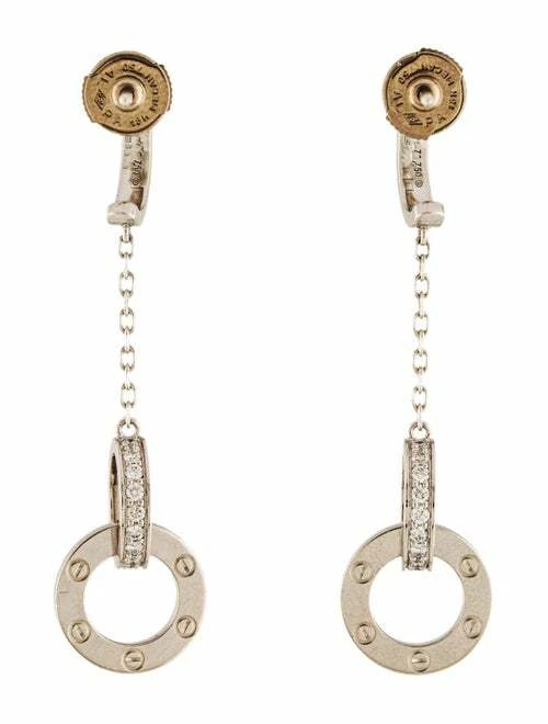 Stunning Old Look Simulated Sapphire Women's Dangle Stud Earring In 935 Silver - Image 3 of 4