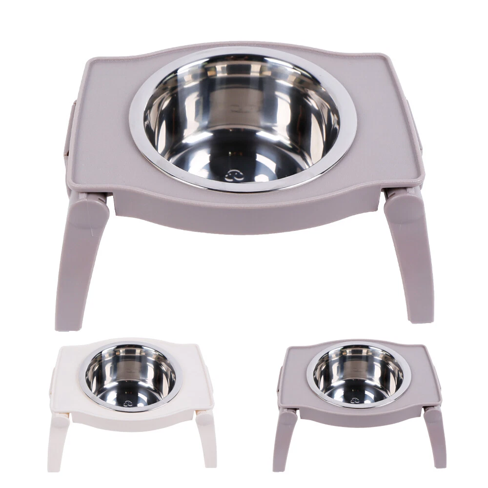 Dog Bowl for Medium Small Sized Dog.Stainless Steel No Spill Dog Food Water  Bowls.The Puppy Feeder Food Bowl.Dog Dishes.Non-Slip Metal Pet Water Bowl