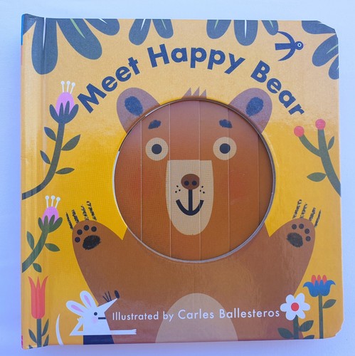 Meet Happy Bear. - libro cartonato in inglese per bambini - Foto 2 di 5