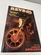 VINTAGE MAGAZINE REVS MOTORCYCLE NEWS MOTOR BIKE HARLEY DAVIDSON 1982 ADVERT