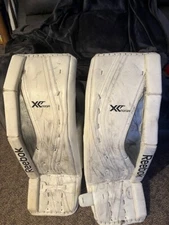 Reebok Lefevre XLT 35+1 Hockey Goalie Pads, Very little use Missing some Straps