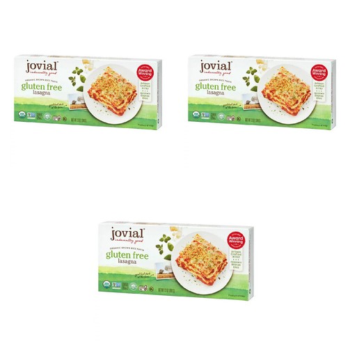 3 x Jovial 100 Organic Gluten Free Brown Rice Lasagna Finest Wheat Pasta 13 oz eBay