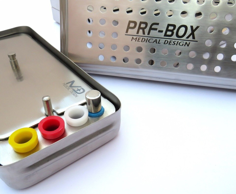Boîte Complète PRF/GRF Pour Implants Dentaires - Instruments En Acier Inoxydable, Laboratoire