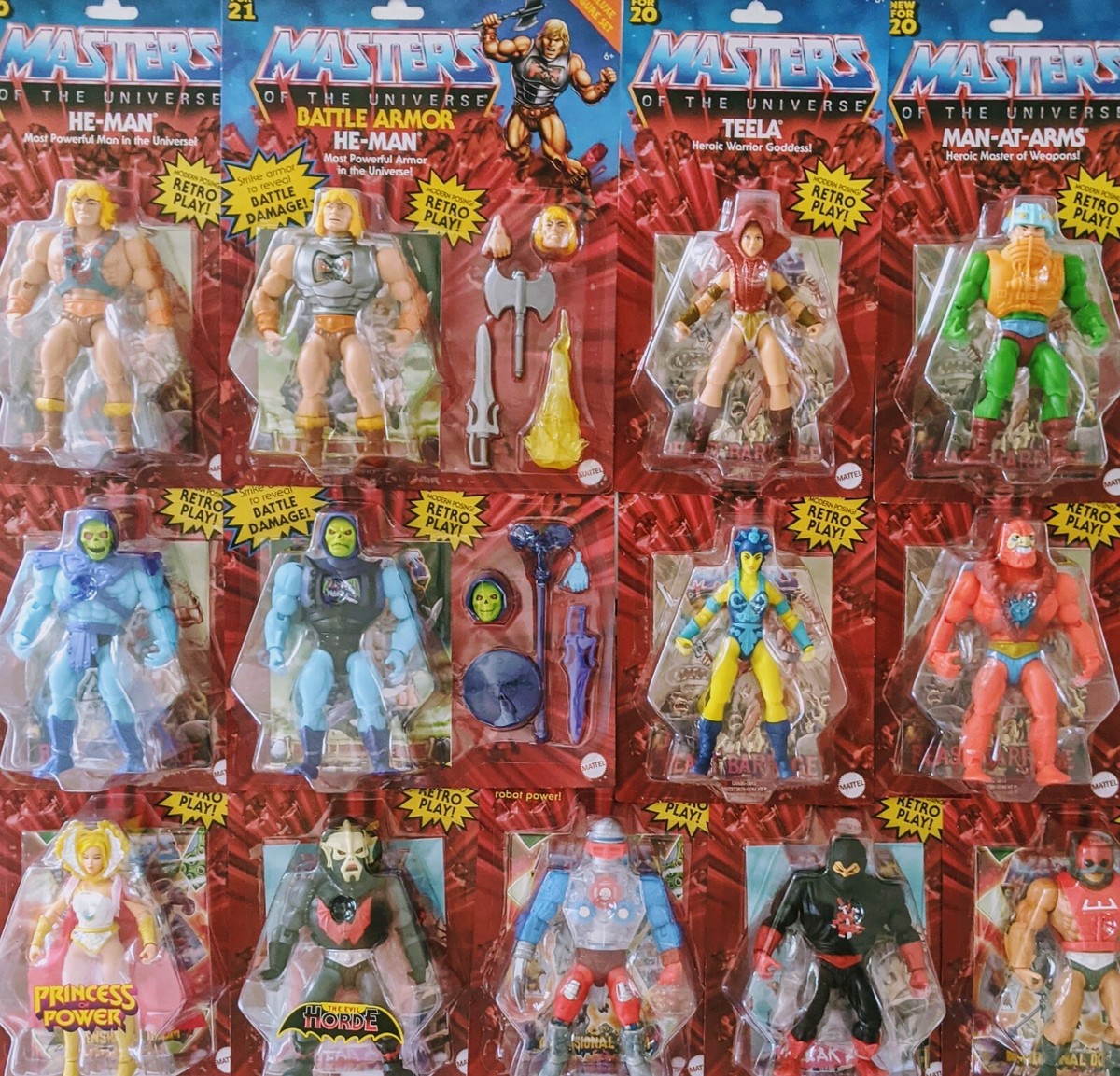 Choose your MOTU Origins Action Figure! Mattel 2021-22! NEW!!! | eBay